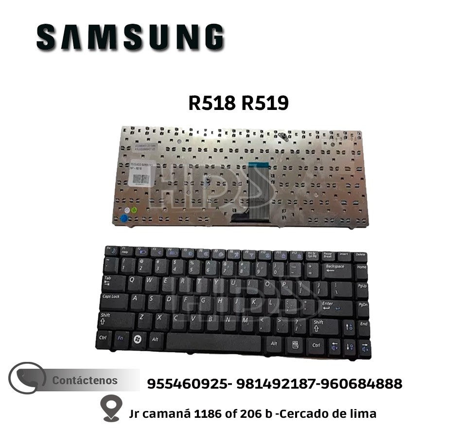 TECLADO SAMSUNG  R518 R519 R520