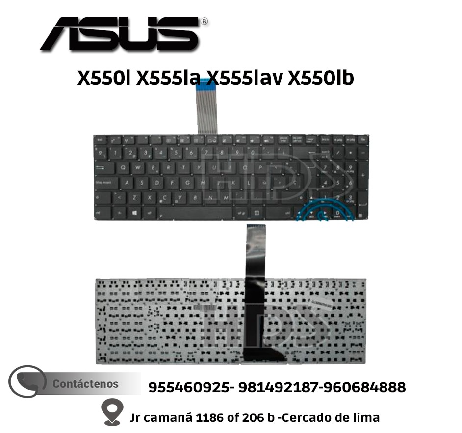 TECLADO ASUS X550D X550DP X550L X550LA